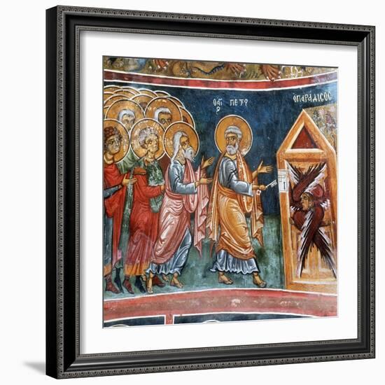 St Peter Opening the Gates of Paradise-null-Framed Giclee Print