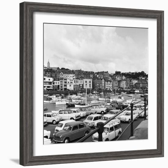 St Peter Port Harbour on the Island of Guernsey 1965-Staff-Framed Photographic Print