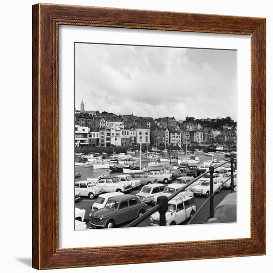 St Peter Port Harbour on the Island of Guernsey 1965-Staff-Framed Photographic Print