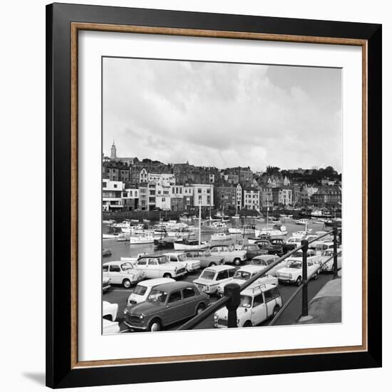 St Peter Port Harbour on the Island of Guernsey 1965-Staff-Framed Photographic Print