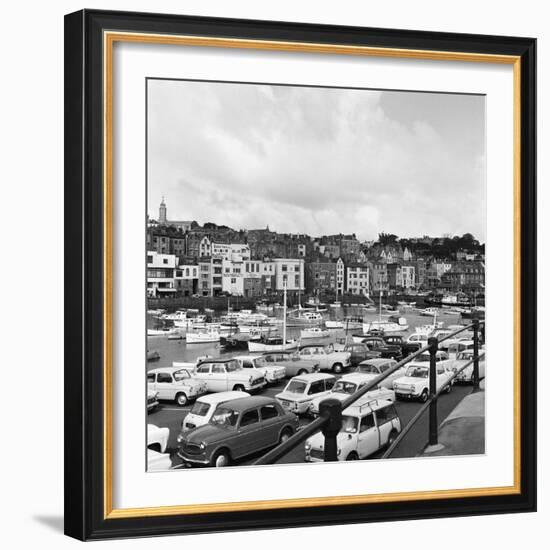 St Peter Port Harbour on the Island of Guernsey 1965-Staff-Framed Photographic Print