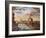 St Peter's Basilica and Castle Sant'Angelo in Rome-null-Framed Giclee Print