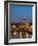 St Peter's Basilica and Ponte Sant'Angelo, Rome, Italy-Michele Falzone-Framed Photographic Print