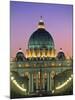 St. Peter's Basilica, Rome, Italy-Walter Bibikow-Mounted Photographic Print