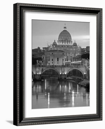 St. Peter's Basilica, Rome, Italy-Walter Bibikow-Framed Photographic Print