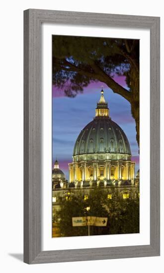 St. Peter's Basilica, Rome, Lazio, Italy-Rainer Mirau-Framed Photographic Print