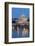 St. Peter's Basilica, the River Tiber and Ponte Sant'Angelo at Night, Rome, Lazio, Italy-Stuart Black-Framed Photographic Print