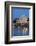 St. Peter's Basilica, the River Tiber and Ponte Sant'Angelo at Night, Rome, Lazio, Italy-Stuart Black-Framed Photographic Print