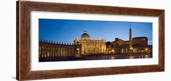 St. Peter's Basilica, The Vatican, Rome, Italy-Michele Falzone-Framed Photographic Print