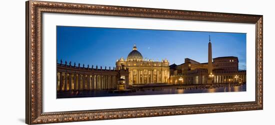 St. Peter's Basilica, The Vatican, Rome, Italy-Michele Falzone-Framed Photographic Print