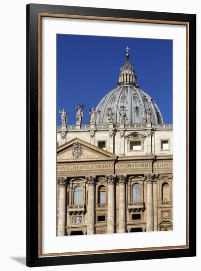 St. Peter's Basilica, Vatican City, Rome, Lazio, Italy-Stuart Black-Framed Photographic Print