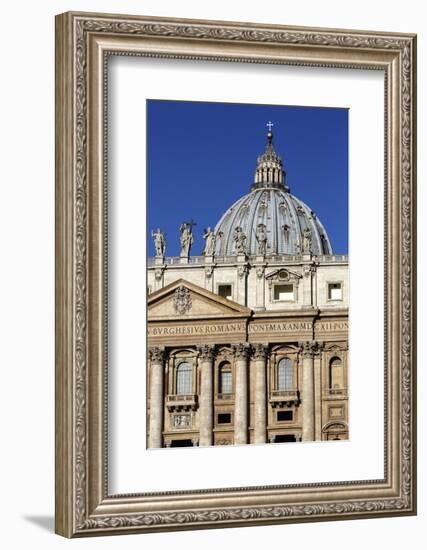 St. Peter's Basilica, Vatican City, Rome, Lazio, Italy-Stuart Black-Framed Photographic Print