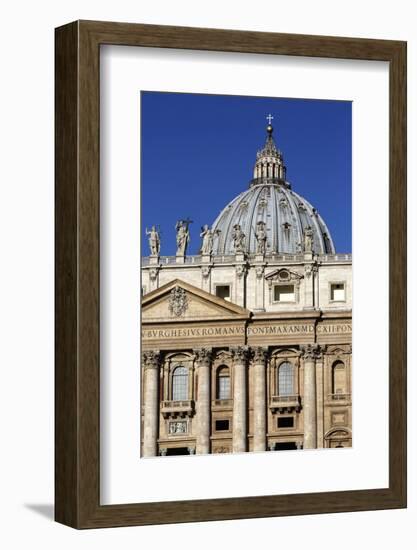 St. Peter's Basilica, Vatican City, Rome, Lazio, Italy-Stuart Black-Framed Photographic Print