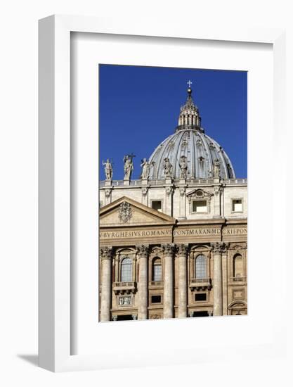 St. Peter's Basilica, Vatican City, Rome, Lazio, Italy-Stuart Black-Framed Photographic Print