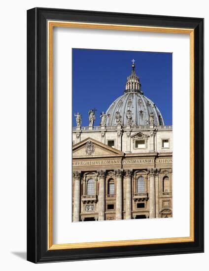 St. Peter's Basilica, Vatican City, Rome, Lazio, Italy-Stuart Black-Framed Photographic Print