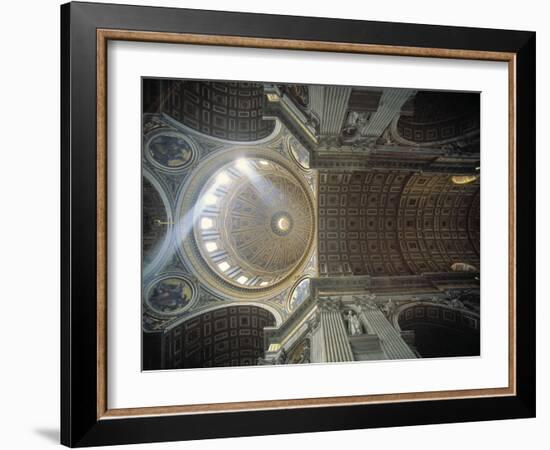 St. Peter's Basilica, Vatican, Rome, Italy-Jon Arnold-Framed Photographic Print