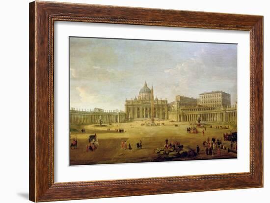 St. Peter's Basilica-Gaspar van Wittel-Framed Giclee Print