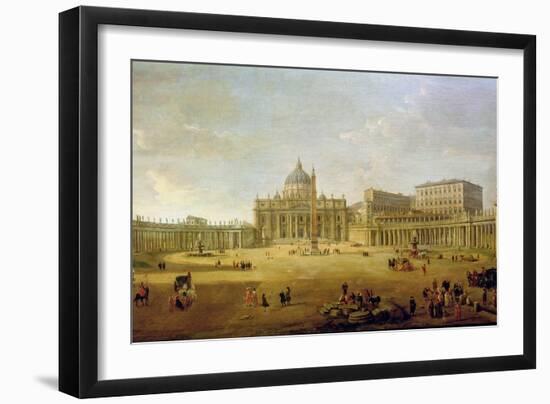 St. Peter's Basilica-Gaspar van Wittel-Framed Giclee Print