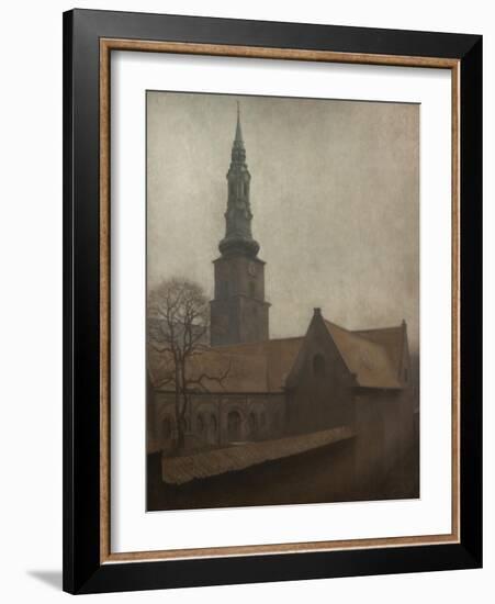 St. Peter's Church, Copenhagen, 1906-Vilhelm Hammershoi-Framed Giclee Print