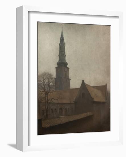 St. Peter's Church, Copenhagen, 1906-Vilhelm Hammershoi-Framed Giclee Print