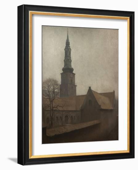 St. Peter's Church, Copenhagen, 1906-Vilhelm Hammershoi-Framed Giclee Print