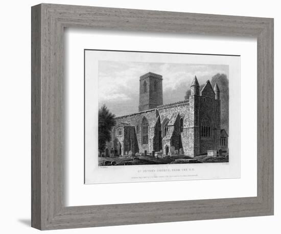 St Peter's Church, from the South-East, Oxford, 1833-John Le Keux-Framed Giclee Print