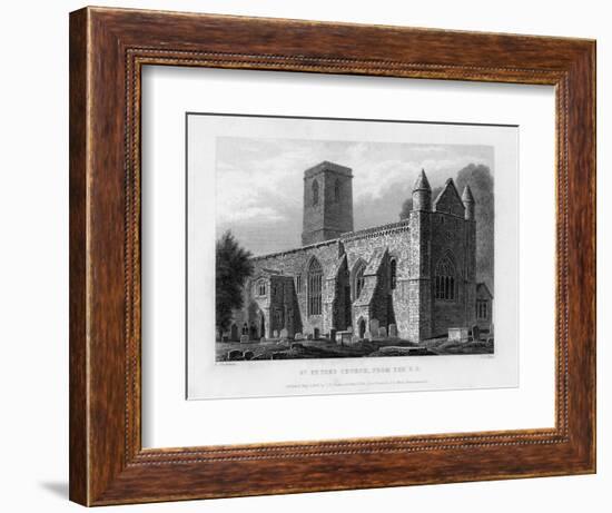 St Peter's Church, from the South-East, Oxford, 1833-John Le Keux-Framed Giclee Print