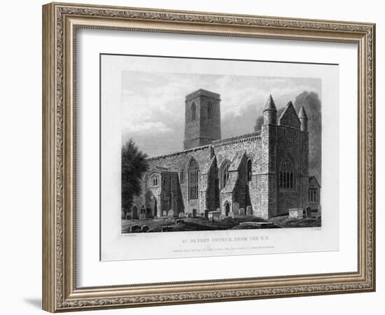 St Peter's Church, from the South-East, Oxford, 1833-John Le Keux-Framed Giclee Print