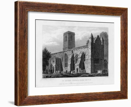 St Peter's Church, from the South-East, Oxford, 1833-John Le Keux-Framed Giclee Print