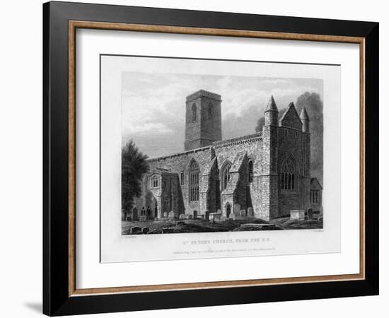 St Peter's Church, from the South-East, Oxford, 1833-John Le Keux-Framed Giclee Print