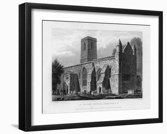 St Peter's Church, from the South-East, Oxford, 1833-John Le Keux-Framed Giclee Print