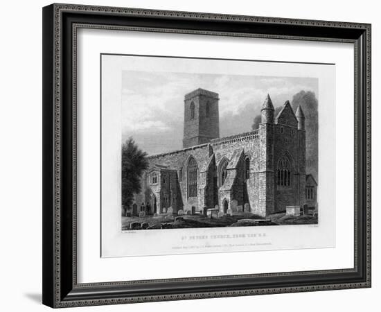 St Peter's Church, from the South-East, Oxford, 1833-John Le Keux-Framed Giclee Print