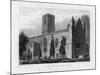 St Peter's Church, from the South-East, Oxford, 1833-John Le Keux-Mounted Giclee Print