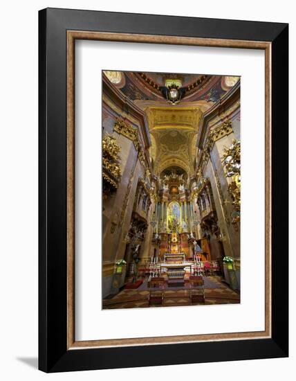 St. Peter's Church, Vienna, Austria, Europe-Neil Farrin-Framed Photographic Print