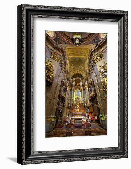 St. Peter's Church, Vienna, Austria, Europe-Neil Farrin-Framed Photographic Print