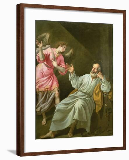 St. Peter's Release from Prison-Felix Castello-Framed Giclee Print