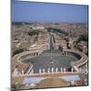 St. Peter's Square, the Vatican, Rome, Lazio, Italy, Europe-Roy Rainford-Mounted Photographic Print