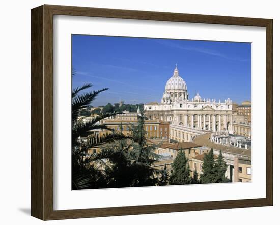 St. Peter's, Vatican City, Rome, Italy-Demetrio Carrasco-Framed Photographic Print