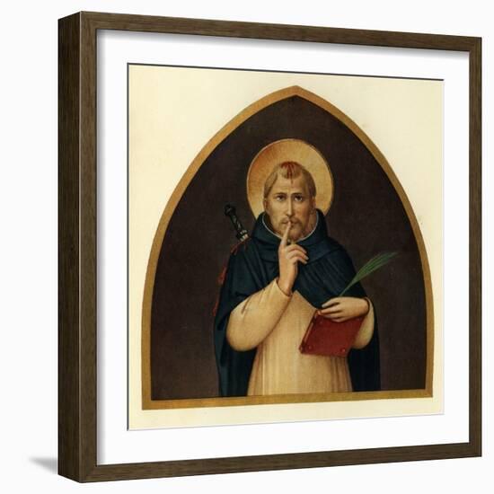 'St. Peter the Martyr', 15th century, (c1909)-Fra Angelico-Framed Giclee Print