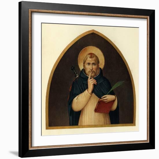 'St. Peter the Martyr', 15th century, (c1909)-Fra Angelico-Framed Giclee Print