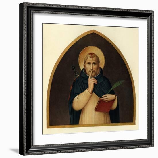 'St. Peter the Martyr', 15th century, (c1909)-Fra Angelico-Framed Giclee Print