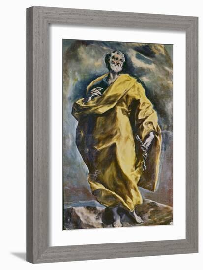 St. Peter-El Greco-Framed Giclee Print