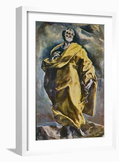St. Peter-El Greco-Framed Giclee Print