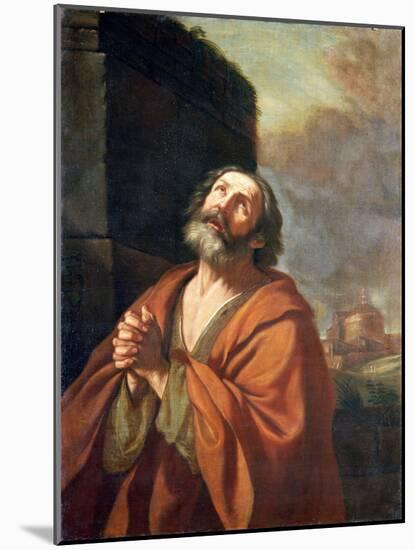 St. Peter-Guercino (Giovanni Francesco Barbieri)-Mounted Giclee Print