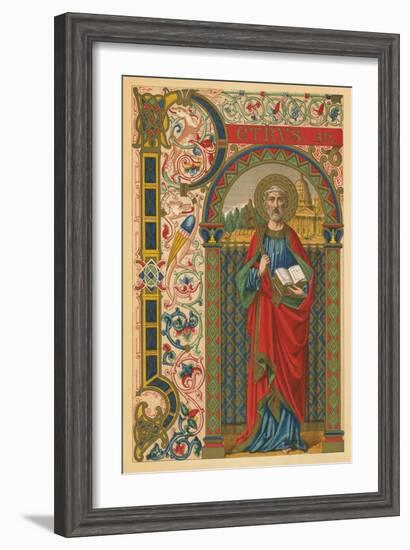 St Peter-English School-Framed Giclee Print