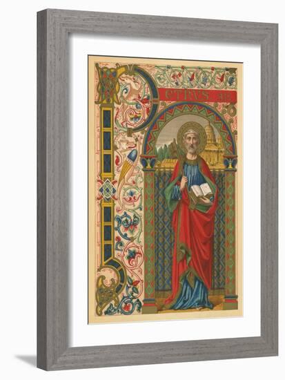 St Peter-English School-Framed Giclee Print