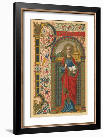 St Peter-English School-Framed Giclee Print