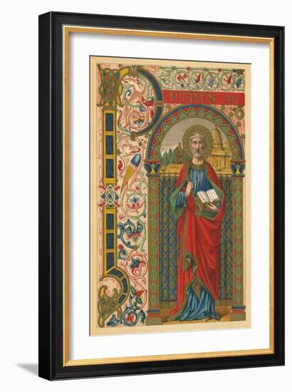 St Peter-English School-Framed Giclee Print