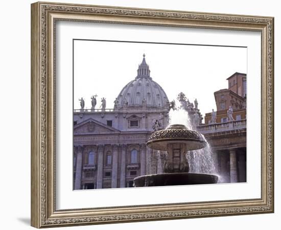 St. Peters Giant Complex, The Vatican, Rome, Italy-Bill Bachmann-Framed Photographic Print