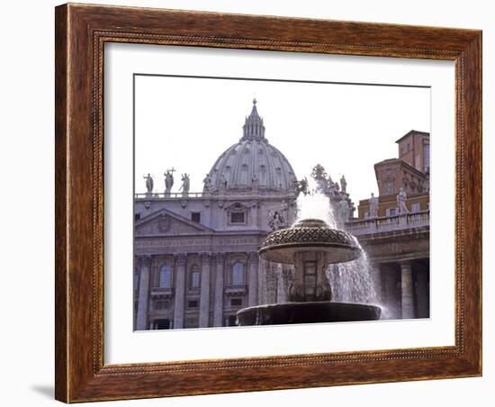 St. Peters Giant Complex, The Vatican, Rome, Italy-Bill Bachmann-Framed Photographic Print